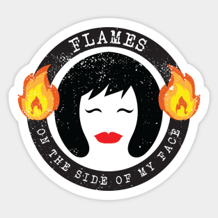 Flames Sticker